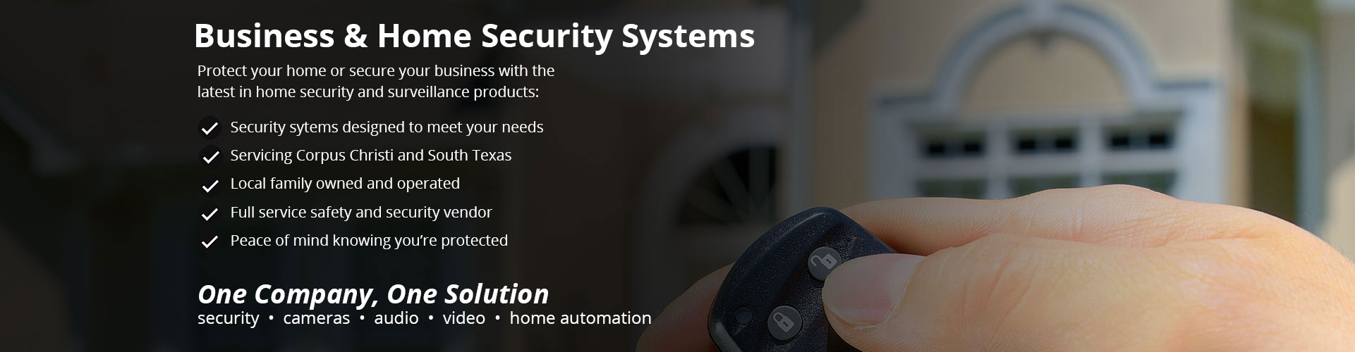 home security systems corpus christi